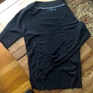 Soft black express Vneck sweater